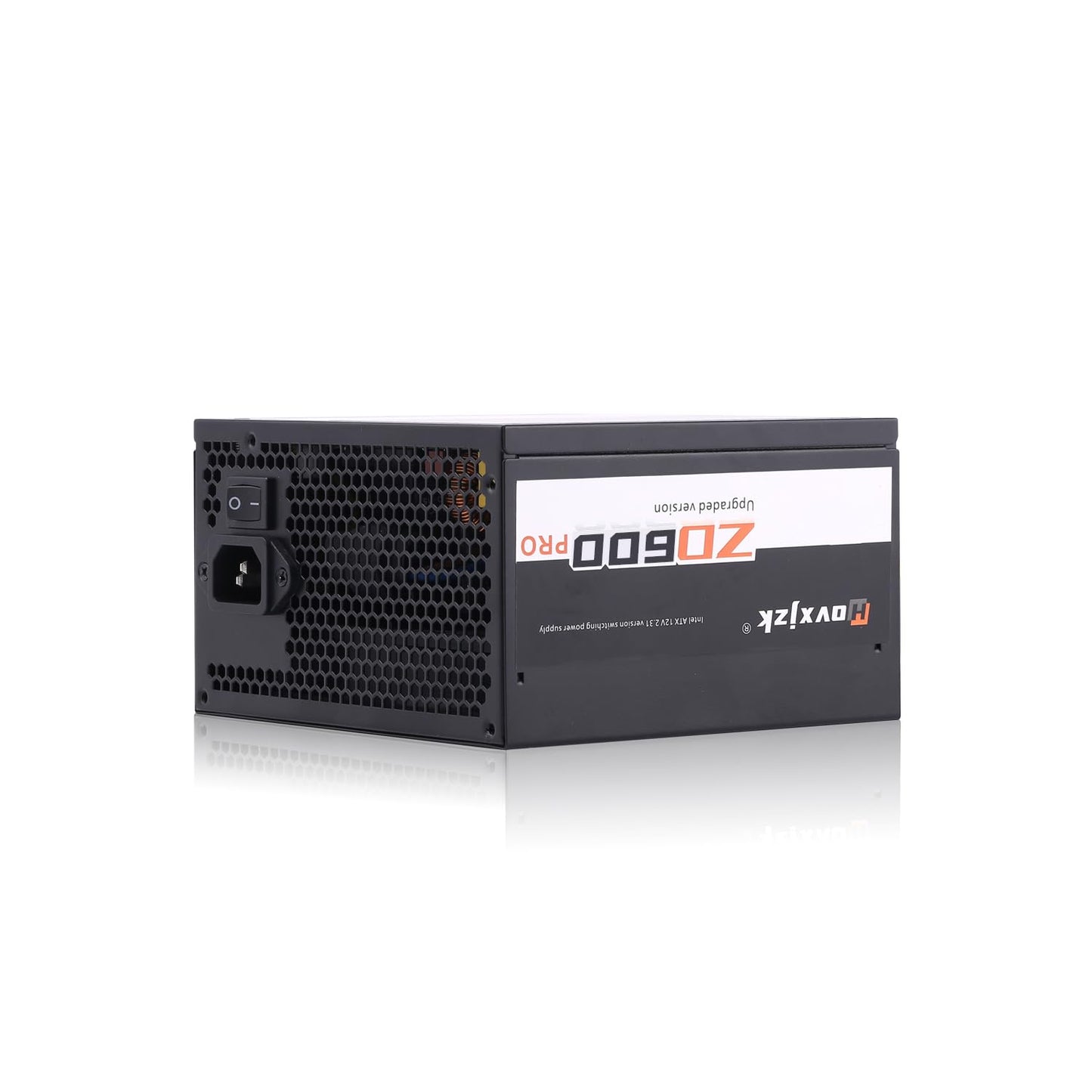 Hovxjzk Gaming 600W Power Supply PC PSU, 80 Plus Bronze Certified,APFC Switching Power Supply, 5 Year Warranty